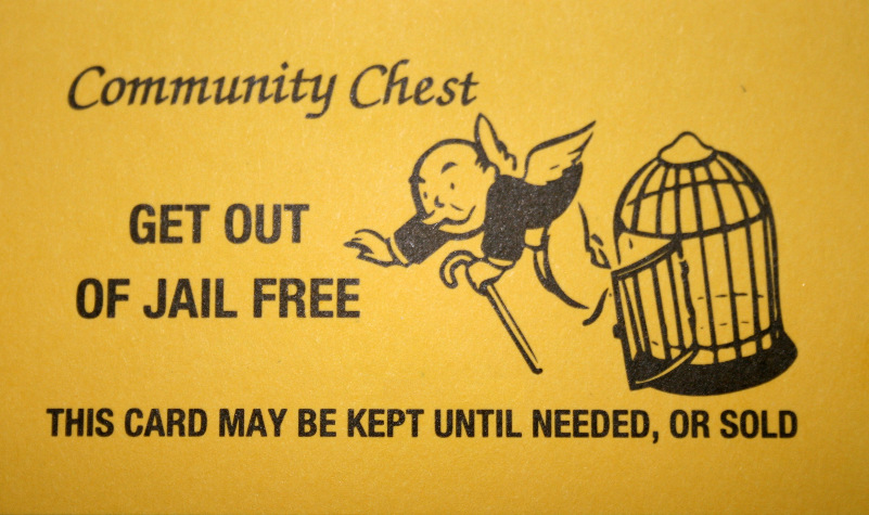 Monopoly Get Out Of Jail Free Card Printable