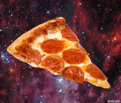 YUMMY SPACE PIZZA - Grab one while it's HOT!